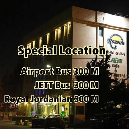 Rozana Hotel Amman Exterior foto