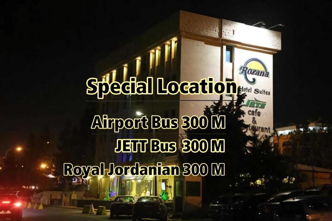 Rozana Hotel Amman Exterior foto